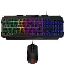 Teclado MSI Forge GK100 USB Com Mouse