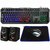 Teclado Satellite GK-42 USB Com Mouse / Mouse Pad / Caixa de Som