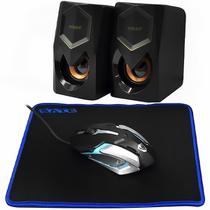 Teclado Satellite GK-42 USB Com Mouse / Mouse Pad / Caixa de Som foto 2