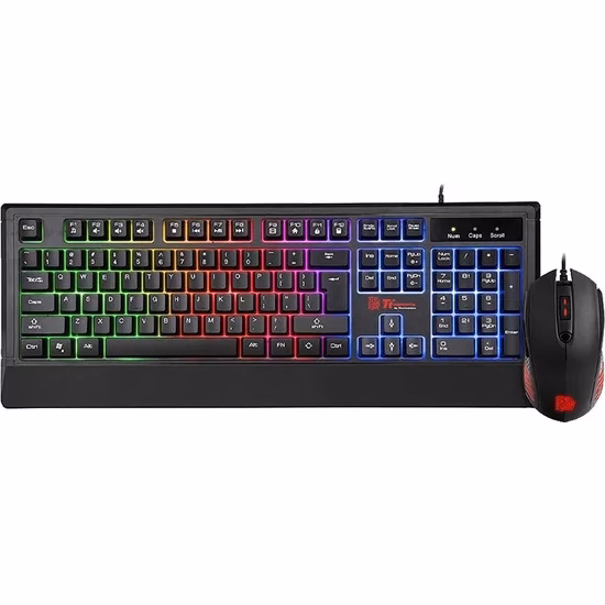 Teclado Thermaltake Challenger USB Com Mouse