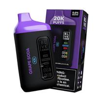 Vaper Descartável BLVK Bar Grape Soda 20000 Puffs