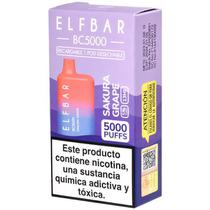 Vaper Descartável Elfbar BC5000 Sakura Grape 5000 Puffs