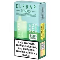 Vaper Descartável Elfbar BC5000 Sour Apple 5000 Puffs