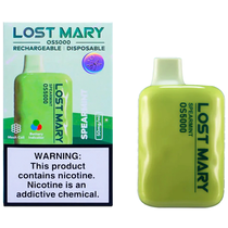 Vaper Descartável Elfbar Lost Mary OS5000 Spearmint 5000 Puffs
