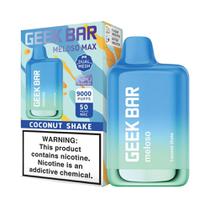 Vaper Descartável Geek Bar Meloso Max Coconut Shake 9000 Puffs