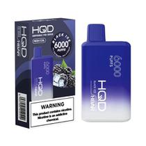 Vaper Descartável HQD HBAR Black Ice 6000 Puffs