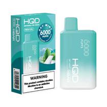Vaper Descartável HQD HBAR Sky Mint 6000 Puffs