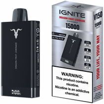 Vaper Descartável Ignite V150 Dragon Fruit Lemonade 15000 Puffs