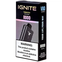 Vaper Descartável Ignite V80 Tobacco 8000 Puffs
