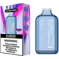 Vaper Descartável Moti Ultra Blueberry Raspberry 6000 Puffs