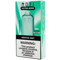 Vaper Descartável Moti Ultra Mentos Mint 6000 Puffs