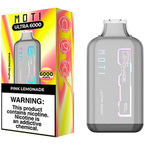 Vaper Descartável Moti Ultra Pink Lemonade 6000 Puffs