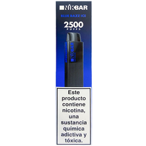 Vaper Descartável Nikbar Blue Razz Ice 2500 Puffs