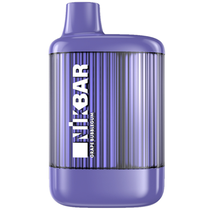 Vaper Descartável Nikbar Grape Bubblegum 8000 Puffs