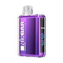 Vaper Descartável Nikbar Grape Ice 15000 Puffs