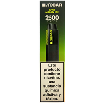 Vaper Descartável Nikbar Kiwi Melon Ice 2500 Puffs