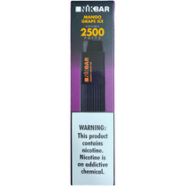 Vaper Descartável Nikbar Mango Grape Ice 2500 Puffs