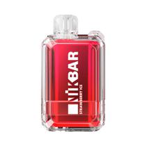 Vaper Descartável Nikbar Strawberry Ice 12000 Puffs