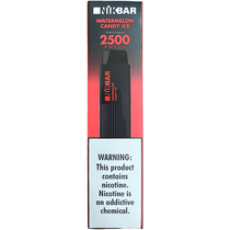 Vaper Descartável Nikbar Watermelon Candy Ice 2500 Puffs