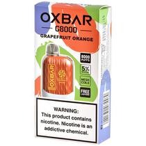 Vaper Descartável Oxbar G8000 Grapefruit Orange 8000 Puffs
