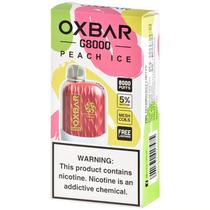 Vaper Descartável Oxbar G8000 Peach Ice 8000 Puffs
