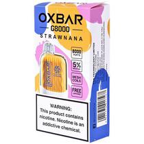 Vaper Descartável Oxbar G8000 Strawnana 8000 Puffs
