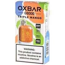 Vaper Descartável Oxbar G8000 Triple Mango 8000 Puffs