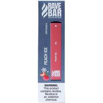 Vaper Descartável Rave Bar Peach Ice 400 Puffs