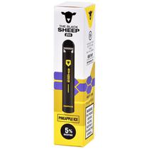 Vaper Descartável The Black Sheep Plus Pineapple Ice 600 Puffs