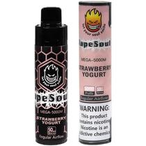 Vaper Descartável VapeSoul MEGA-5000M Strawberry Yogurt 5000 Puffs