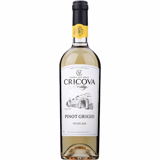 Vinho Cricova Prestige Pinot Grigio 750ML