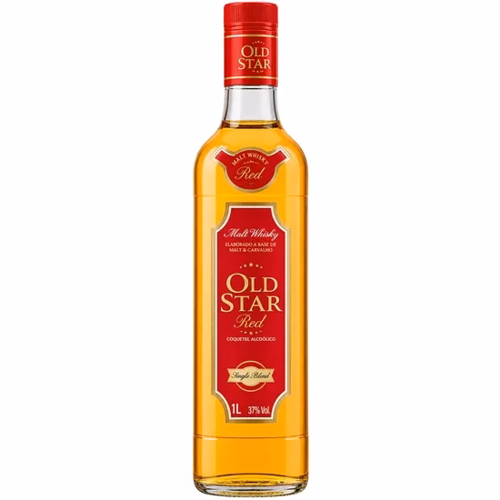 Whisky Old Star Red 1 Litro