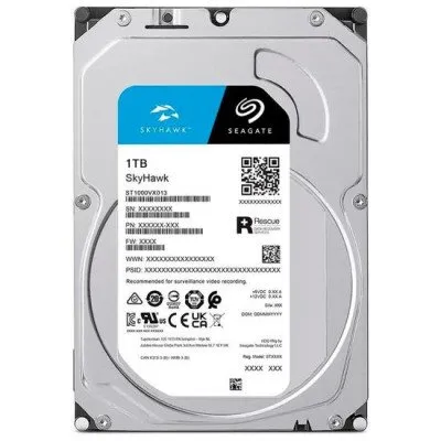 HD SATA3 1TB Seagate Skyhawk Surv ST1000VX013