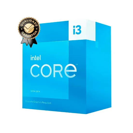 Processador Intel Core i3 13100F Socket LGA 1700 / 3.4GHZ / 12MB