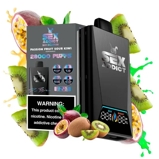 Sex Addict Vaper S280 28000PUFFS Passion Fruit Sou Kiwi | Compras