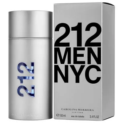 Carolina Herrera 212 Men NYC Edt 100ML Masc