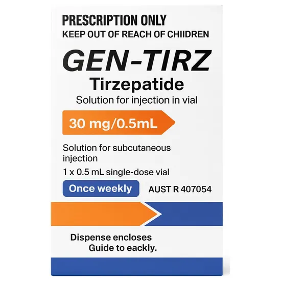 Gen-Tirz Tirzepatida 30MG 0,5ML 01 Dosi | Compras Paraguai