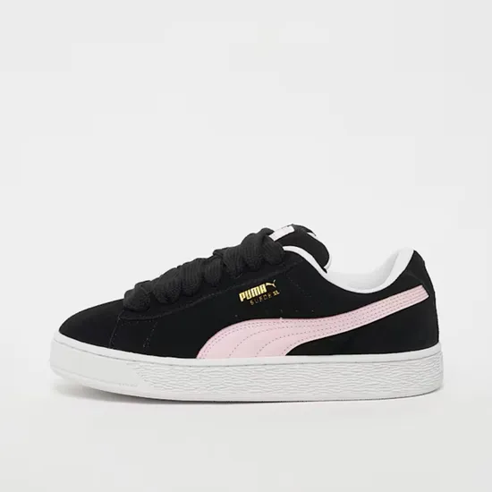 Calzado Puma Suede XL Fem Negro Rosa