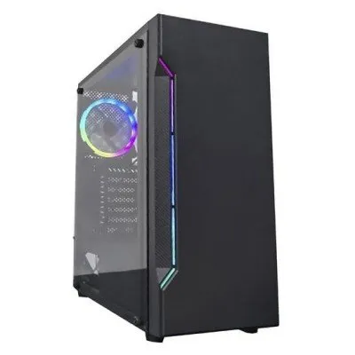 Gabinete Gamer Satellite 1101K RGB 1 Fan - Preto