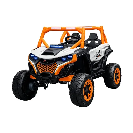 Carrinho Utv Elétrico Infantil para Todos Os Terrenos , Laranja Mod 1136