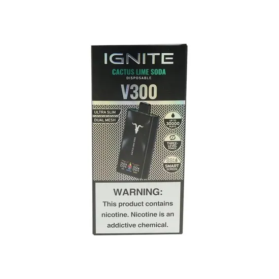 Ignite V300 Black Cactus Lime Soda
