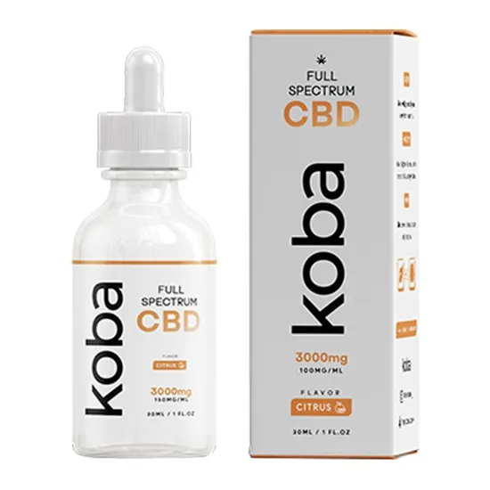 Koba Óleo Canabidiol (Cannabis) Sublingual Full Spectrum THC, Thca