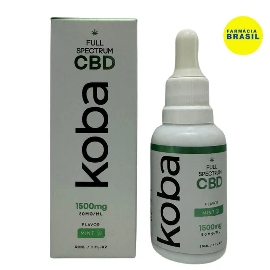 Koba Óleo Canabidiol (Cannabis) Sublingual Sabor Menta Full