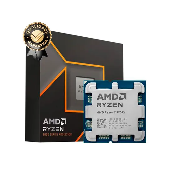 Processador AMD Ryzen 7 9700X Socket AM5 / 5.5GHZ / 40MB