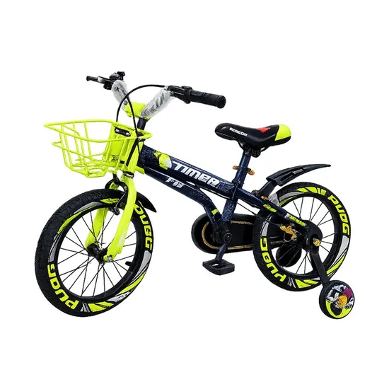 Bicicleta Infantil Aro 16 Doumder Cor Amarelo Mod 208