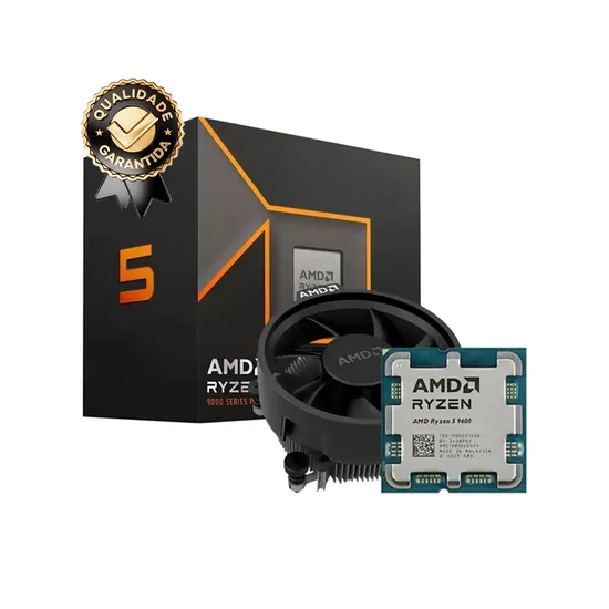 Processador AMD Ryzen 5 9600 Socket AM5 / 3.8GHZ / 38MB