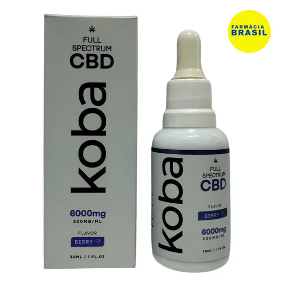 Koba Óleo Canabidiol (Cannabis) Sublingual Full Spectrum THC, Thca