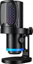Microfone Boya Castmic G40 RGB USB-C (com Cancelamento de Ruído Enc)