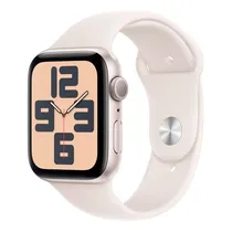 Apple Watch Se 2 MXEV3LL/A Caixa Alumínio 44MM Estelar - Esportiva Estelar M/L