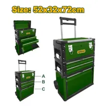 Caixa de Ferramentas com Rodas Jadever JDTB6A72
